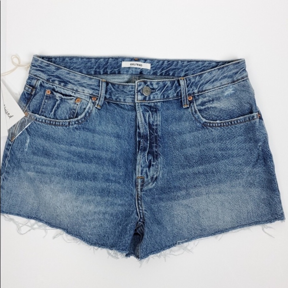 GRLFRND Helena straight cutoff NWT